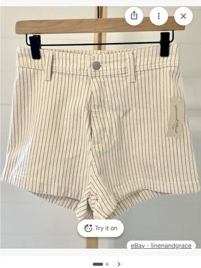 Universal thread striped shorts NWT